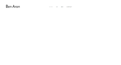 Desktop Screenshot of benjaminaron.com